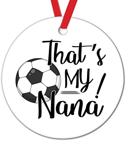 To je moj sportski božićni ukras nana nana 2022 nogomet nana božićni ukrasi za djecu smiješni novogodišnji poklon božićni