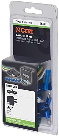 CURT 58345 4-pinski kabelski svežanj na strani vozila na strani vozila