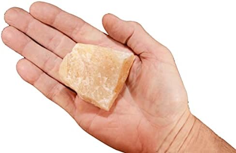 Zakažite svoju čakre narančastu aventurinu 3 4-7 oz, sirova stijena mineralna sakralna čakra zacjeljivanje kristala i kamena