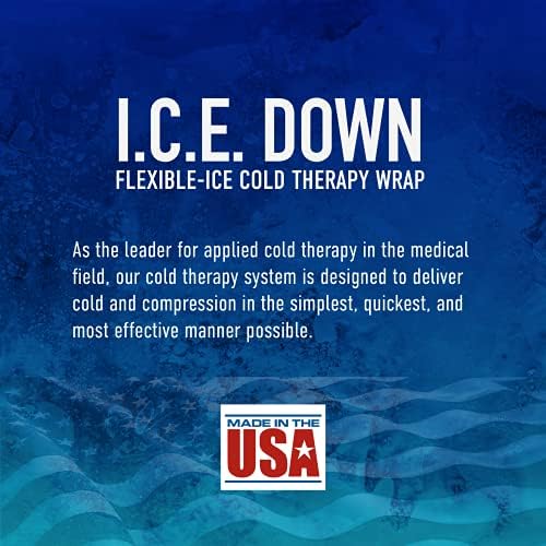 ICE DOLJE XLONG Omotavanje neoprenskog leda za višekratnu upotrebu s ekstenzijskim i stražnjim paketom leda, kompresijom