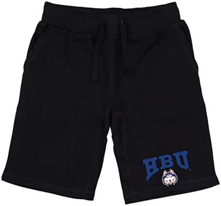 Houston Baptist University Huskyes Premium College Fleece izvlačenje kratkih kratkih hlača