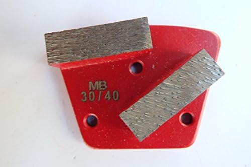 Betonski mljeveni disk Segmentirani alat za trapezoidni dijamant za betonski mljevenje ponovni odsječak 30/40 dvostruki