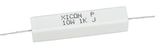XICON CR10-1.0K-RC 1K OHM 10W CEMENT CEMENT CERAMIC POWERSOR