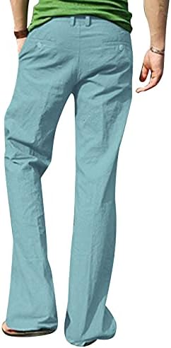 Miashui casual hlače za muškarce muške ležerne hlače u boji čvrste hlače džep od čipke pamuka i muške chinos hlače muškarci