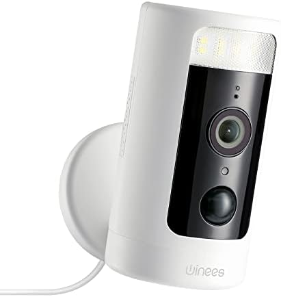 Winees Baby Monitor, 1080p Unutarnja kamera s audio i vino 2K sigurnosna kamera na otvorenom Wi-Fi Spotlight Cam