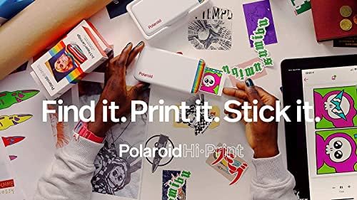 Polaroid Hi-Print 2x3 papirnati uložak 20 listova + ljubičasti album sadrži 64 fotografije