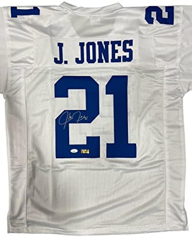 Julius Jones Dallas Cowboys potpisao je autogram Custom Jersey JSA certificiran