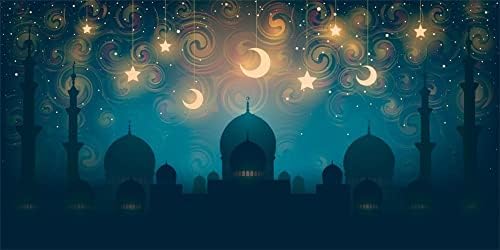 1. 9. 3. silueta islamske džamije mjesec zvijezda noćna pozadina za fotografiranje religija kultura islamski tradicionalni