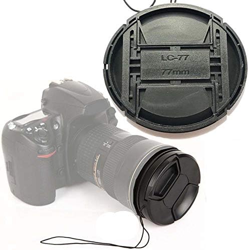 SHENLIGOD 77 mm kapica objektiva 2pcs s lećama kapica za povodce za kanon za Nikon za Sony DSLR kamere