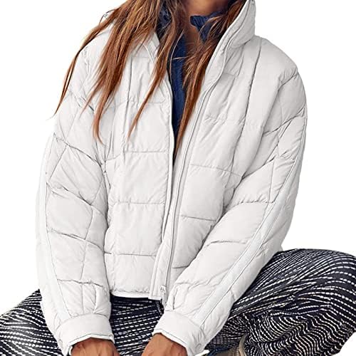 Ženske lagane predimenzionirane jakne s paketom dugih rukava s paketom topli kratki zimski kaput 2x kaput