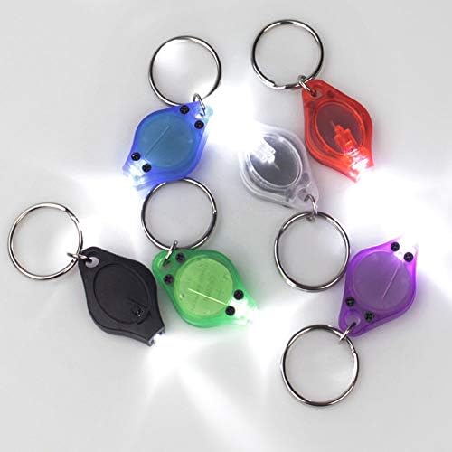 Anchayuan mini privjesak za ključeve LED svjetlost, električna baklja, super svijetla, baterijska svjetiljka s mini ključevima