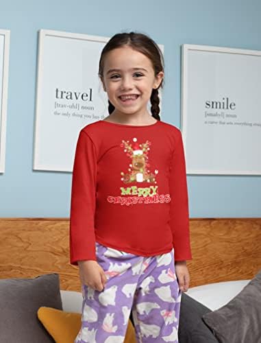 TSTARS Reindeer košulja s dugim rukavima mališana mladića Djeca ružni božićni džemper stil