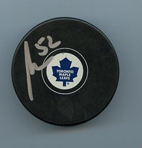 Martin Marinchin hokejaški pak s autogramom Toronto Maple Leafs i Pak - NHL Pakovi s autogramima