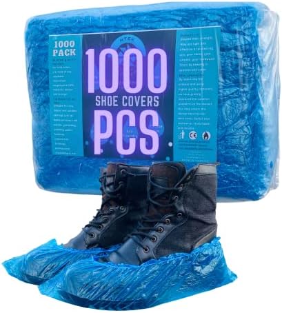 1000 kom navlaka za cipele za jednokratnu upotrebu debljine 20 mikrona vodootporne navlake za višekratnu upotrebu-Zaštita