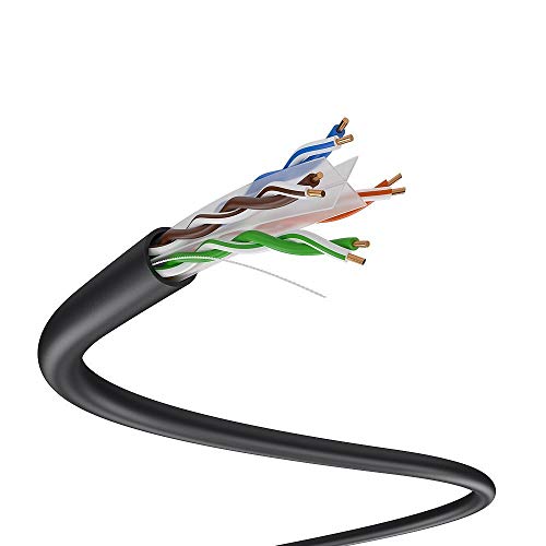 1000 911 vanjski čvrsti kabel za izravno ukopavanje 23 mm vodootporna pe izolirana žica za unutarnju/ vanjsku upotrebu, Crna