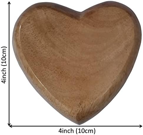 Purpledip drvena urna za pepeo: Kutija za oblik srca za voljene grožđe