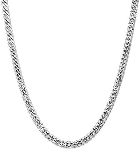 925 srebra 6,5 mm 7 mm 9 mm talijanski lanac za kubansku ogrlicu, debela karika kubanske ogrlice, kopča za kutiju-24-30