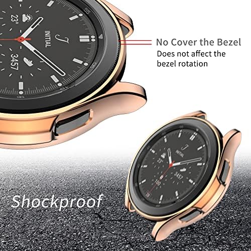 Richone [10-pack] Kompatibilno sa Samsung Galaxy Watch 4 klasični 46 mm zaštitni futrola, udarni poklopac mekih dodataka
