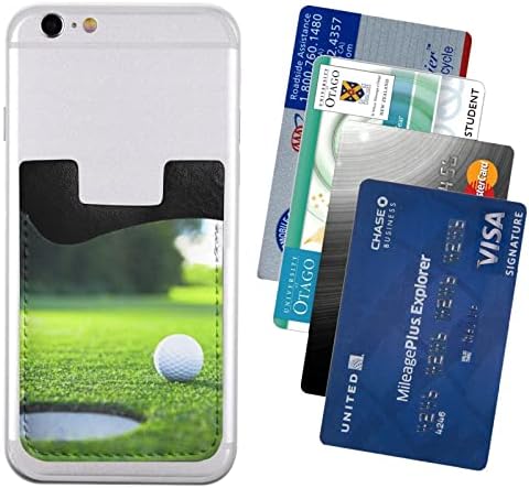 Vlasnik kartice za kućicu za golf teren, PU kožna samoljepljiva id kreditna kartica za 2,4x3,5 inčni pametni telefon