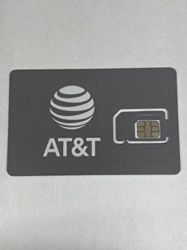 AT&T 4G 5G SIM kartica Triplecus aktivacijski komplet za upotrebu na bilo kojem AT&T 5G/4G uređaju! Uključen je Simbros SIM