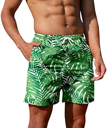 XXBR muške havajske ploče kratke hlače, ljetni prozračni plivački komori na havaji voće tiskani sport povremene plaže kratke