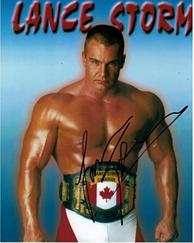 Lance Storm ECW/WWF/WWE WRESTLER AUTOGRAFIJE 8X10 Fotografija Autographd - Autografirani hrvački
