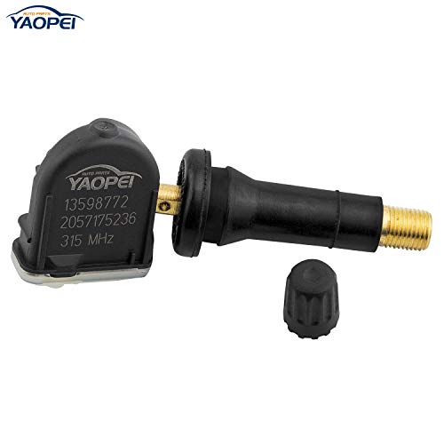Yaopei TPMS senzor 13598772 Sustav praćenja tlaka u gumama kompatibilan s Buick Cadillac Chevrolet GMC Pontiac Saturn 315MHz
