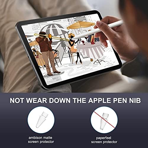 Ambison [2 pakiranje] Matte stakleni zaštitnik zaslona dizajniran za iPad Mini 6 2021 8.3 , Anti-Glare i otisak prstiju/mjehurić