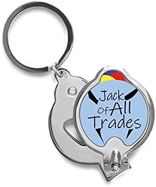 Jack of All Trades art deco poklon modni škari za nokte oštri nokat rezač od nehrđajućeg čelika