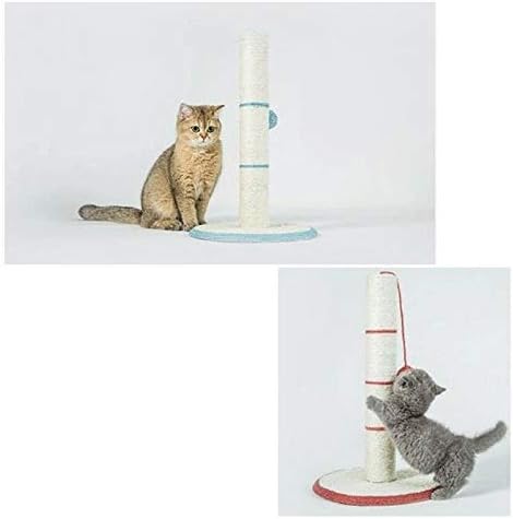 SCDCWW CAT Ogrebanje pole Sisal Cat Scratch, Sisal Stup visoka igračka 46 cm