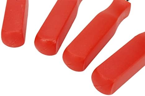 Risbay 4PCS crveni i srebrni kromirani vanadij čelik i gume