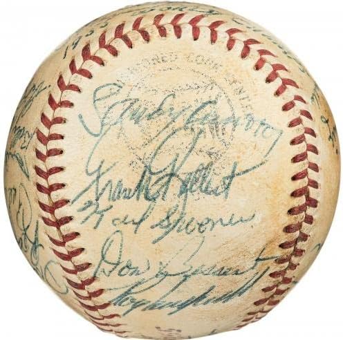 1955. Brooklyn Dodgers W.S. Ekipa Champs potpisala je bejzbol Jackie Robinson PSA DNA - Autografirani bejzbol