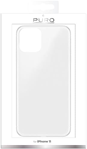 Puro Ultra Slim Transparent i fleksibilna futrola zaštitne školjke za Apple iPhone XR 2019 0.3 Nude raspon prozirna
