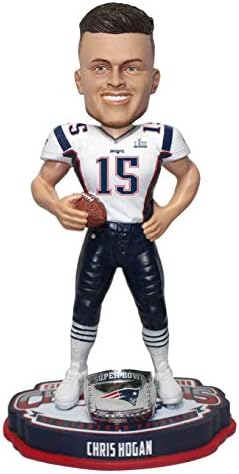 Chris Hogan New England Patriots Super Bowl Liii prvaci Bobblehead NFL