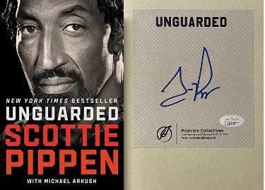 Scottie Pippen potpisala je 2021. Ungurred Tvrdi uvez knjiga - JSA - NBA Autografirani razni predmeti