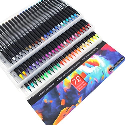 N/A Oznake akvarela u boji za crtanje olovke s vrhama postavljene za olovku četkice za bojanje vode za materijal za umetnice