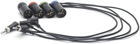 Szjelen Neutrik 3pin XLR mužjak do 3,5 zvuka s zaključavanjem za Sony D11 slušalice za povratak zvuka AABL