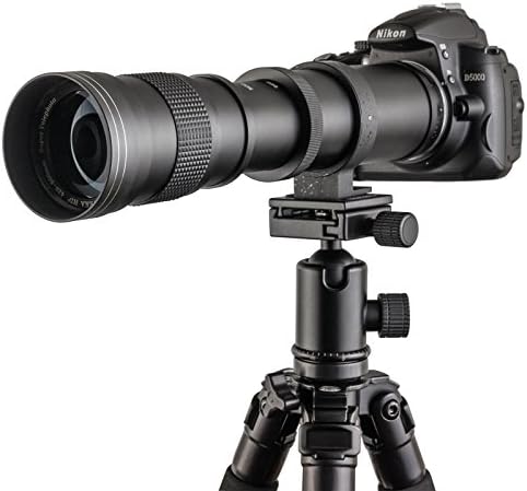 Opteka 420-800mm f/8.3 HD telefoto zum objektiv za Canon EOS-M M100, M10, M6, M5 i M3 kompaktne digitalne kamere bez ogledala