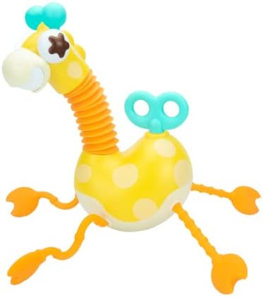 Ccyyzz Montessori igračka igračka za 12-36 mjeseci, mališani, senzorna igračka za bebe za 1 godine stare bebe, žirafe pop