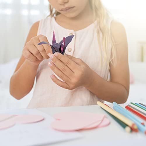 Sewacc Biljke Pokloni 120 listova Origami Square List Diy Easy sklopini papir za dizalice Japanskog stila dvostrani origami