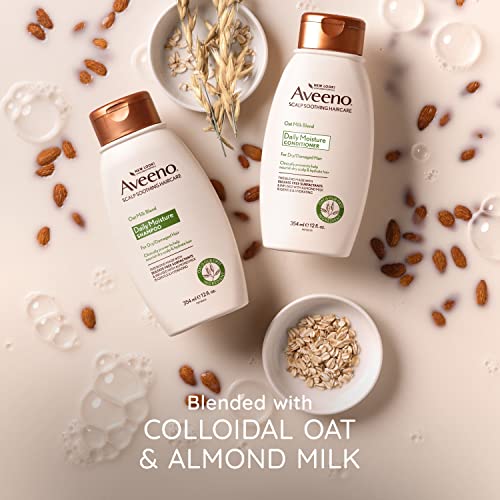 Aveeno Farm-Stresh Oat Mlijeko bez sulfata bez koloidnog mlijeka od zobenih pahuljica i badema, umirujući i hidratantni dnevni