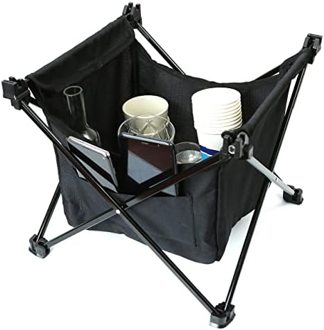 Prijenosni stol za kampiranje u AL-u ultra lagani aluminijski stol za kampiranje s torbom za pohranu sklopivi stol za plažu