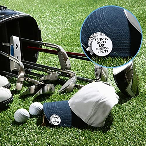 Markeri za golf s magnetskom kopčom za šešir, zabavni Dodaci za golf, pokloni za muškarce i žene, Pokloni za golf za muškarce