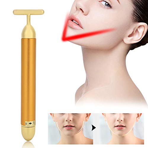 24K zlatni štapić za masažu lica električni lifting lica učvršćujući alat za masažu za mršavljenje lica