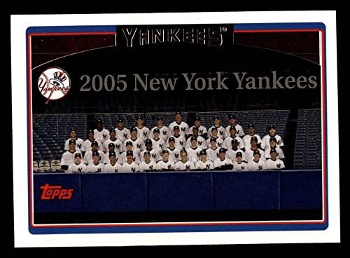 2006 Topps 284 New York Yankees Team New York Yankees NM/MT Yankees