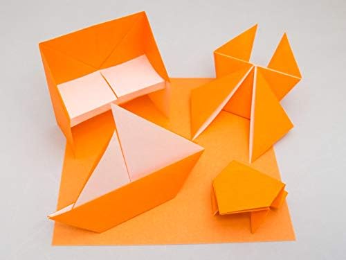 [Origami Tarot studio] standardni 6-inčni jednostrani papir 23 boje, 65 listova četvrtastog vrhunskog japanskog papira koji