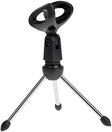 ZPLJ Stands Desktop Mic Microphone Microphone Standard držač nosača s gumenim poklopcem preklopljivim izdržljivim izdržljivim