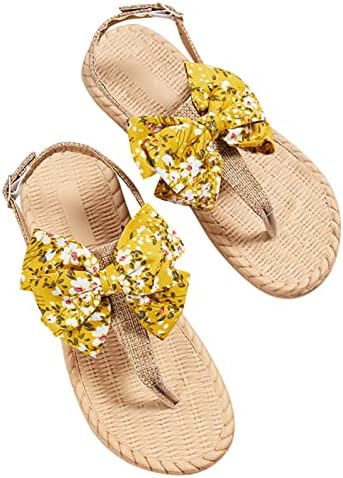 Kućne papuče za žene cipele na plaži tkajte klizanje na prozračni nožni prst ravni papuče ženski luk otvorene ljetne sandale