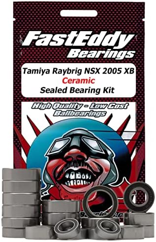 Postavi ležajevi kompatibilni s Tamiya Raybrig NSX 2005 XB keramički zapečaćeni komplet ležaja