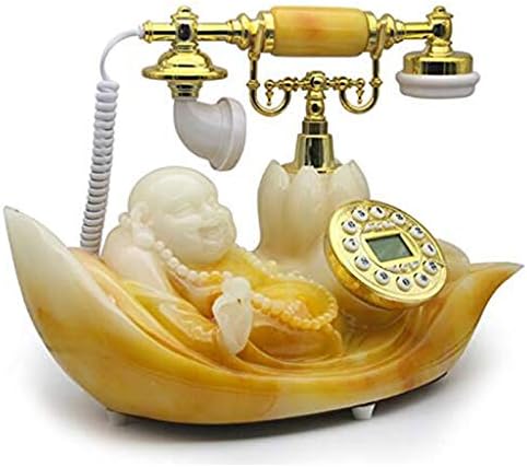 KXDFDC RETH TELEFON FIMLER SOUND ANTIQUE TELEFON RETHOL TELEFOL TELEFON s zaslonom pogodnim za ukrašavanje kuće i ureda